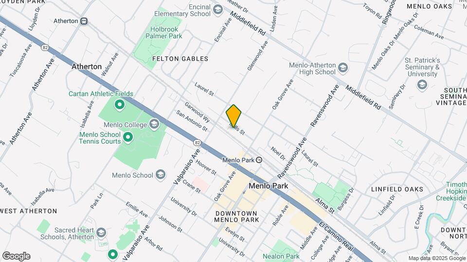 1301 Mills St Mapa y Detalles de la Ubicación