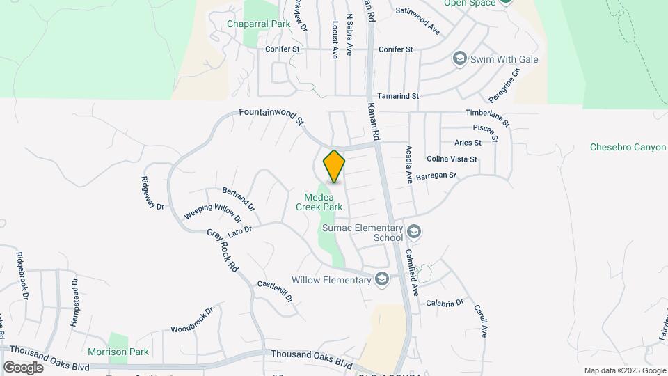 6146 Shadycreek Dr Map and Location Details