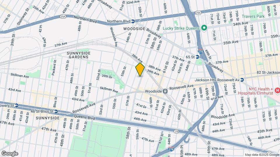 3938 58th St Map and Location Details
