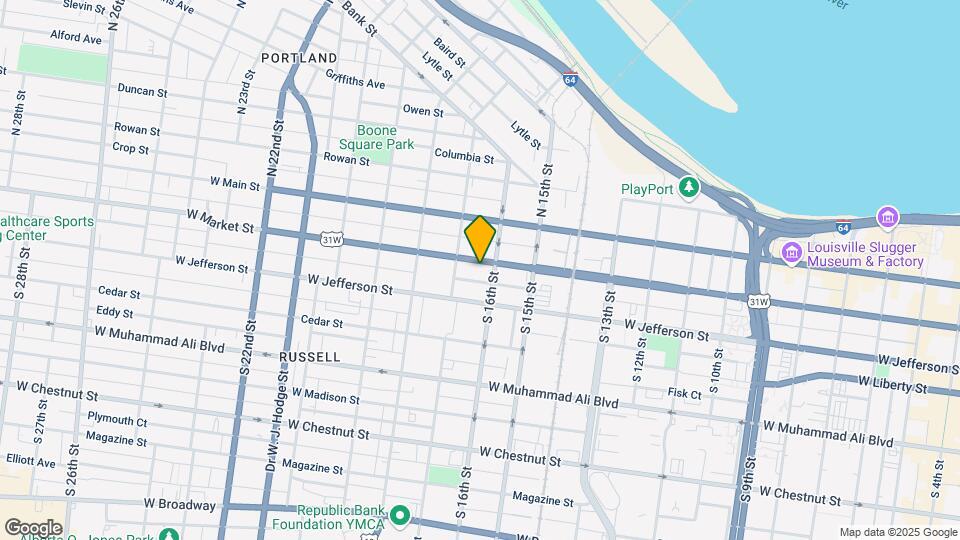 1612 W Market St Mapa y Detalles de la Ubicación