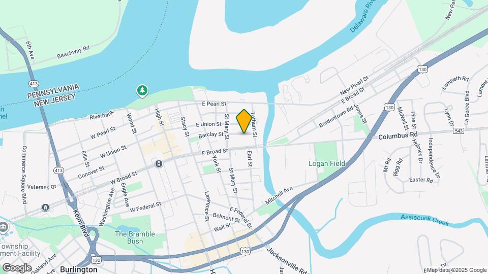 336 Barclay St Map and Location Details