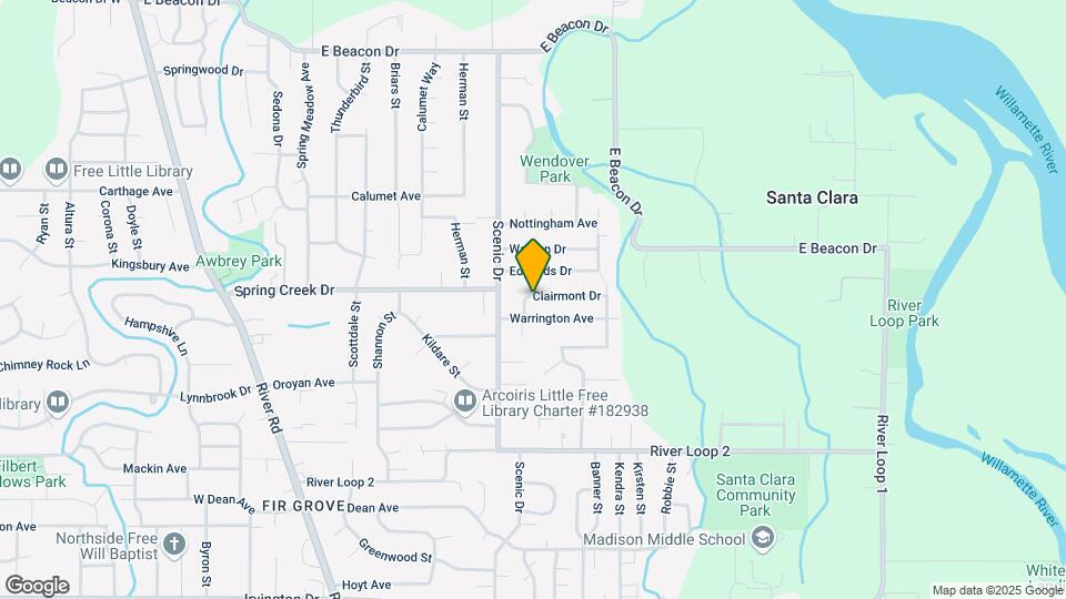 548 Clairmont Dr Map and Location Details