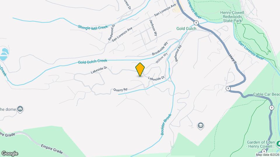 1084 Fern Ave Map and Location Details