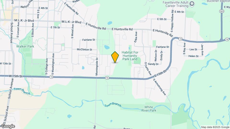 1224 S Kingfisher Ln Map and Location Details