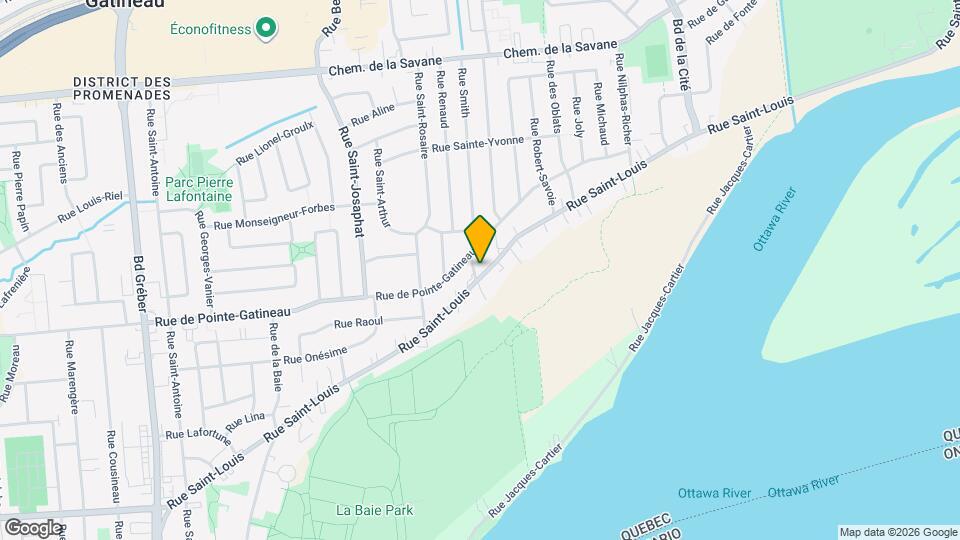 843-863 Rue Saint-Louis Map and Location Details