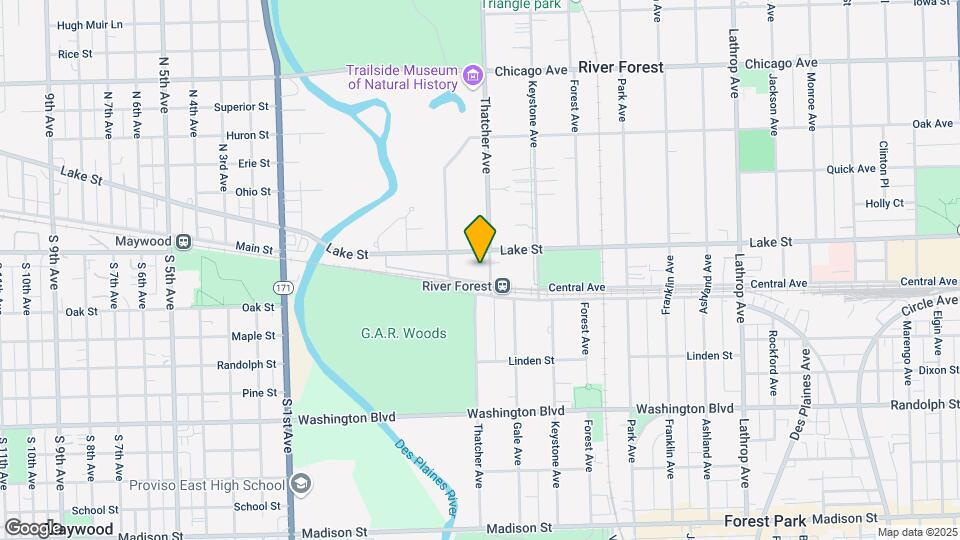 416-420 Thatcher Ave Map and Location Details
