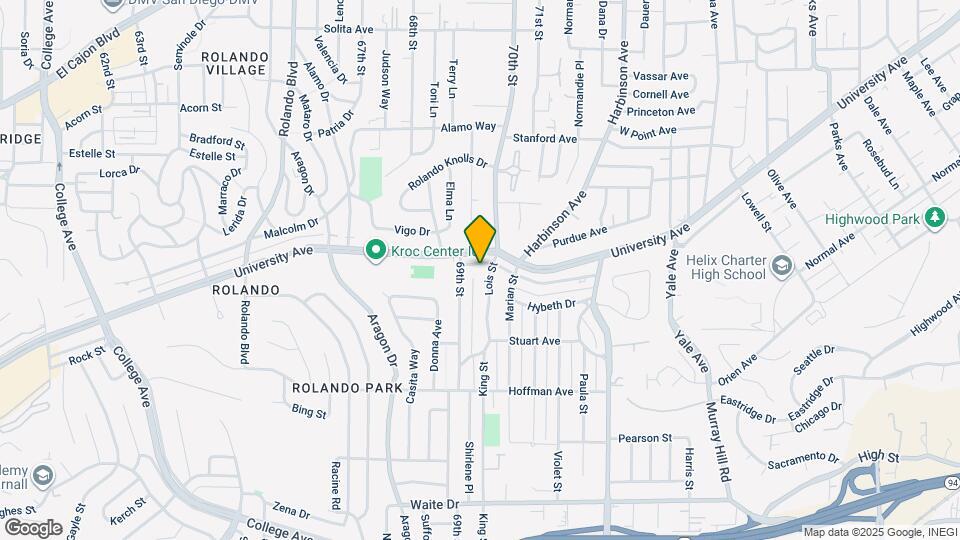 6943 Boulevard Dr Map and Location Details