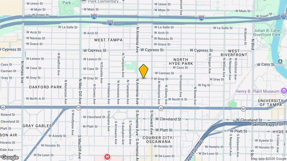 2314 W Gray St Map and Location Details