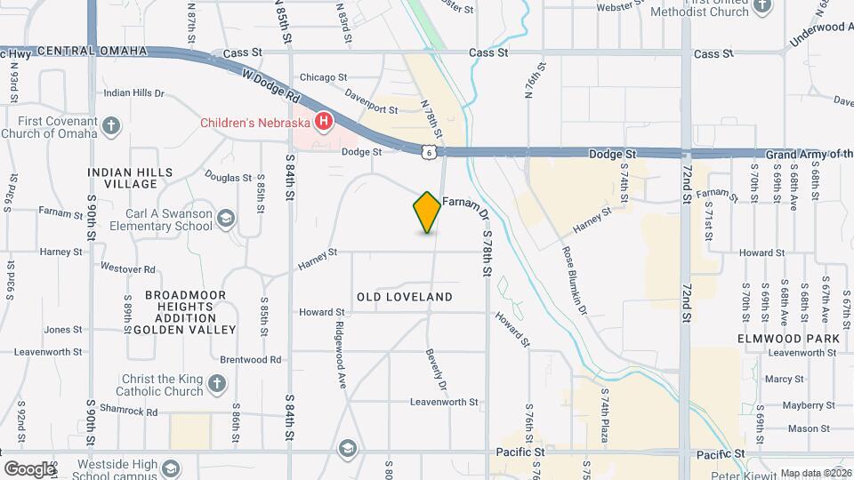 336 Beverly Dr Map and Location Details