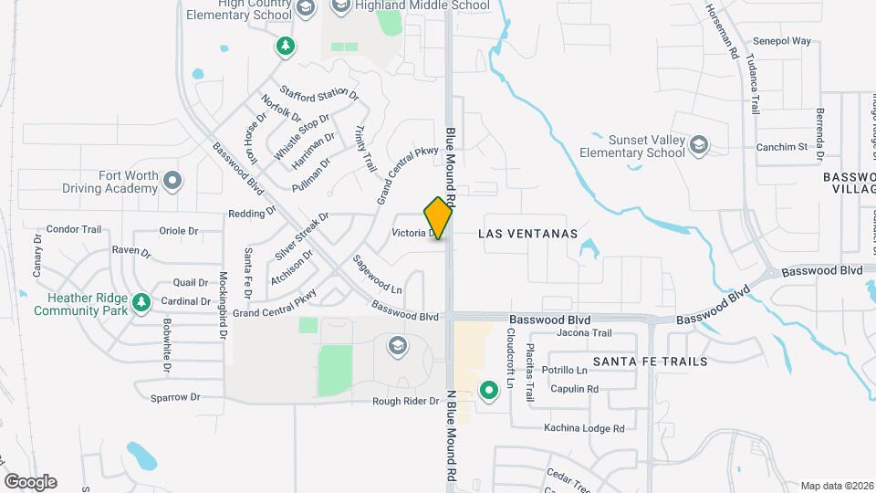 1156 Highland Station Dr Mapa y Detalles de la Ubicación