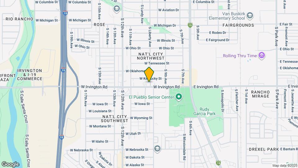 302 W Irvington Rd Map and Location Details