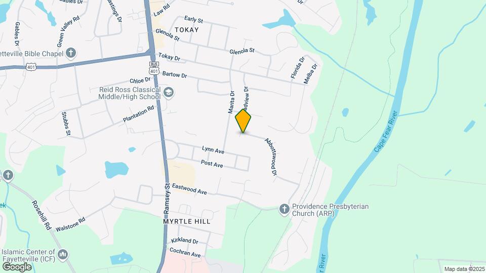 300 Abbottswood Dr Map and Location Details