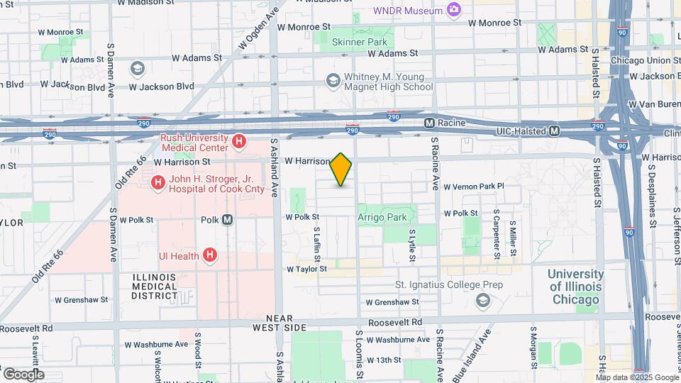 1422 W Lexington St Map and Location Details