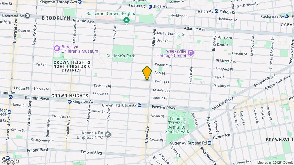 1430 Sterling Pl Mapa y Detalles de la Ubicación