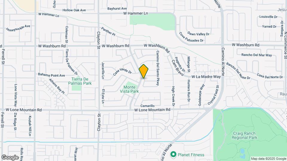4943 Monte Del Sol Ln Map and Location Details