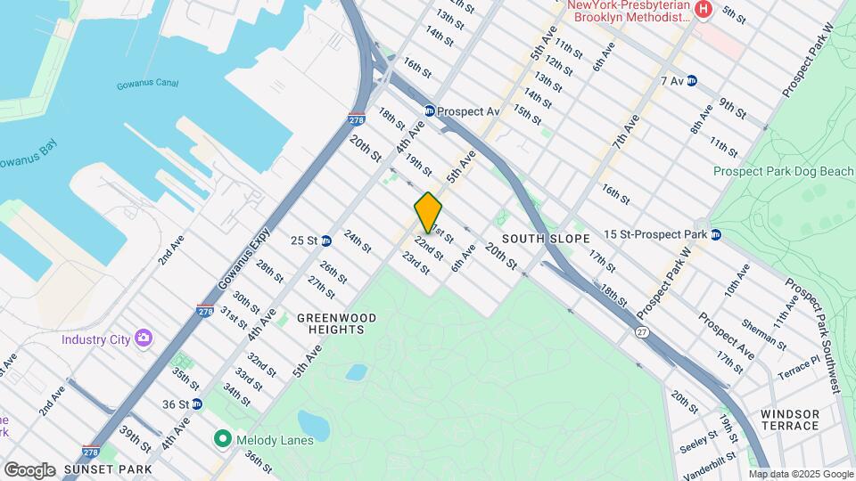 259 22nd St Map and Location Details