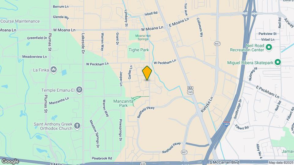 4195 Baker Ln Map and Location Details