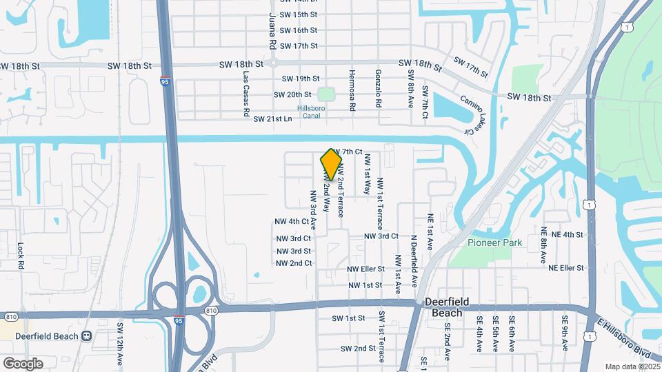 548 NW 2nd Way-Unit -A-1 Map and Location Details