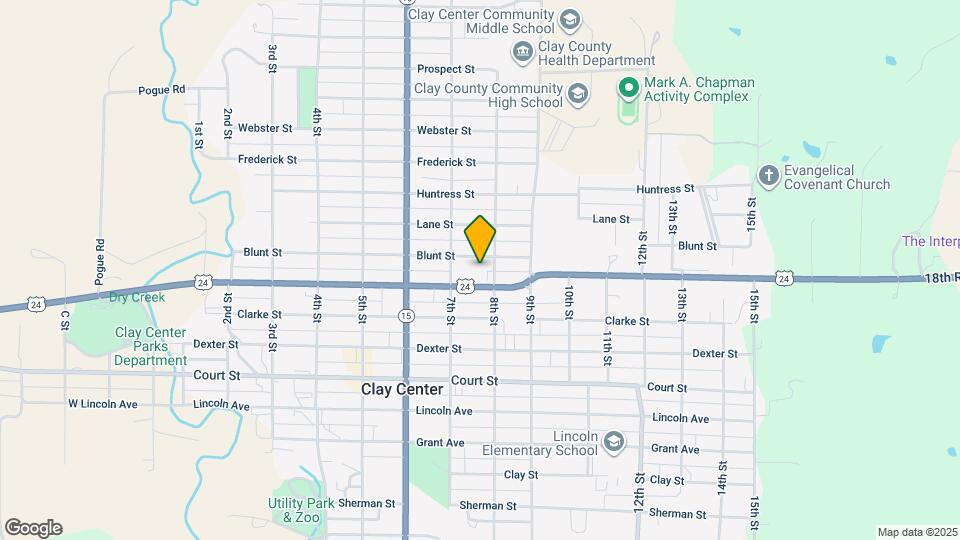 731 E Crawford St Mapa y Detalles de la Ubicación