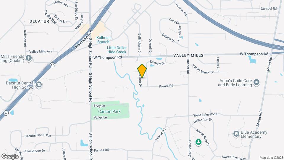 5147 S Orth Dr, Unit 3209 Map and Location Details