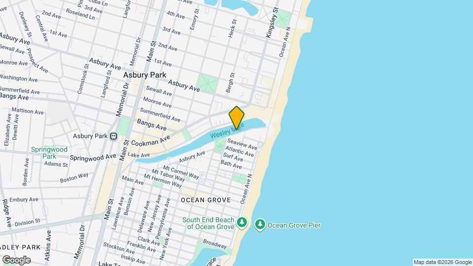 Ocean Grove Development Map and Location Details
