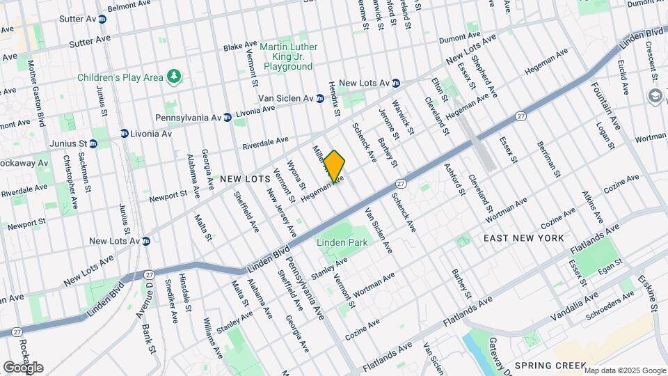 654 Hegeman Ave Mapa y Detalles de la Ubicación