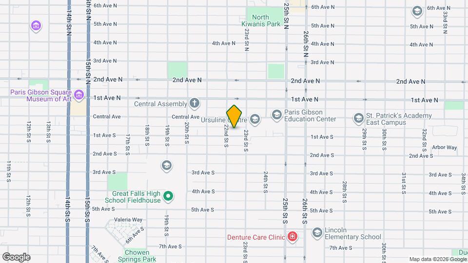 2209 1st Ave S Map and Location Details