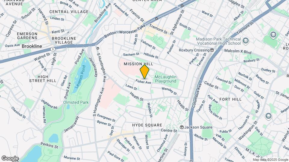 111 Fisher Ave, Unit 3 Map and Location Details