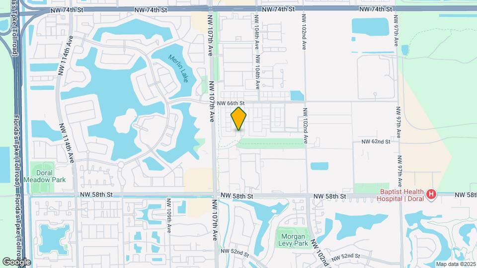 6308 NW 104th Path Map and Location Details