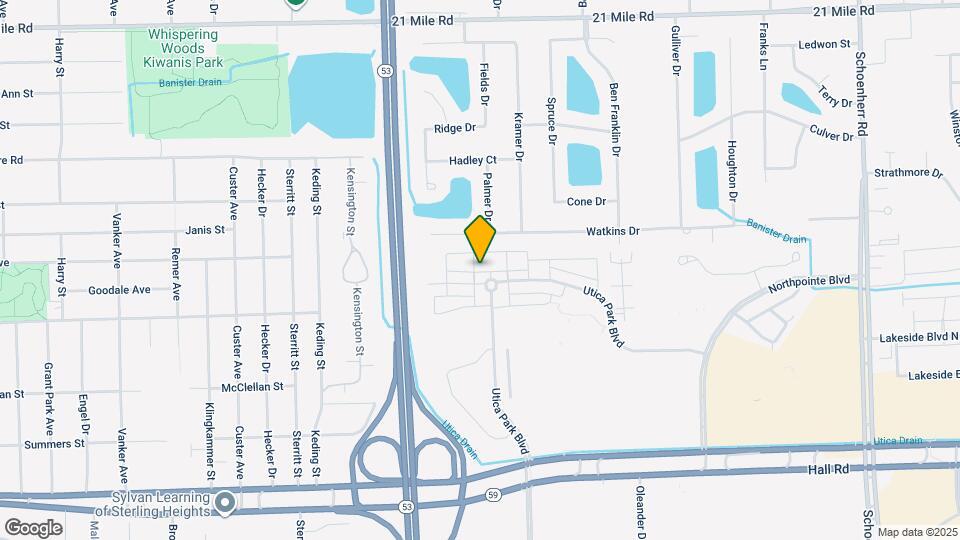 11637 Weingartz W Map and Location Details