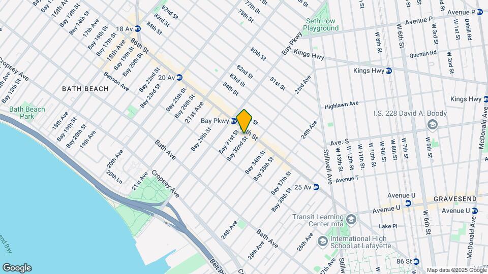 12 Bay 32nd St Mapa y Detalles de la Ubicación