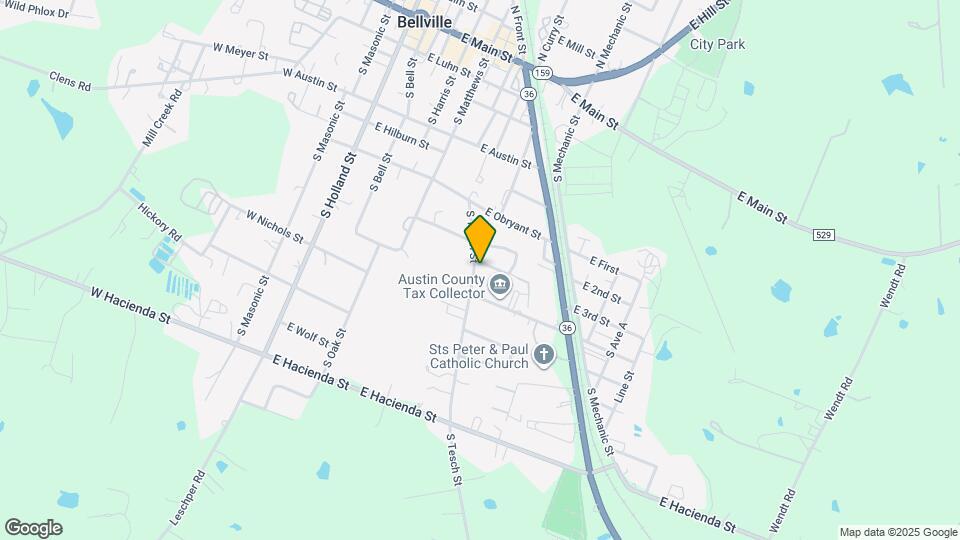 711 S Tesch St Map and Location Details