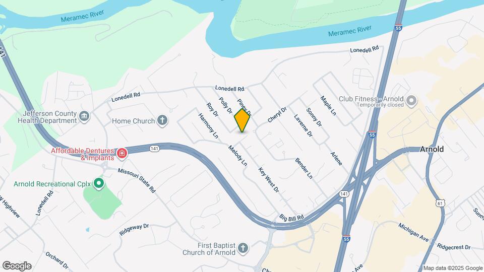 1559 Florida Dr Map and Location Details