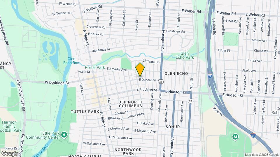 240 E Duncan St Mapa y Detalles de la Ubicación