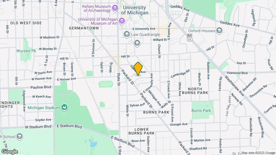 925 Greenwood Ave Map and Location Details