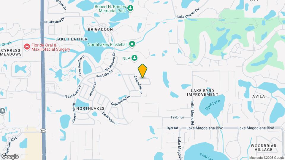 2707 Lakeville Dr Map and Location Details