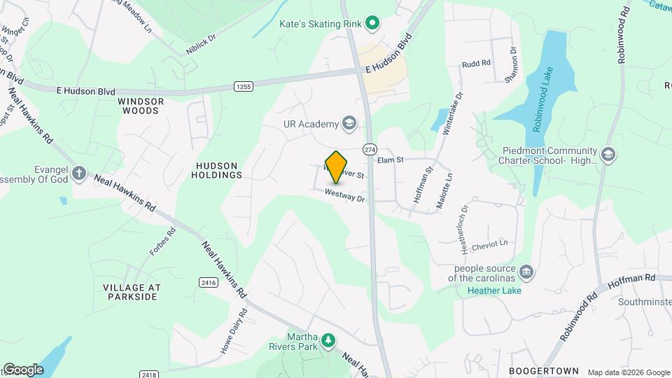 612 Westway Dr Map and Location Details