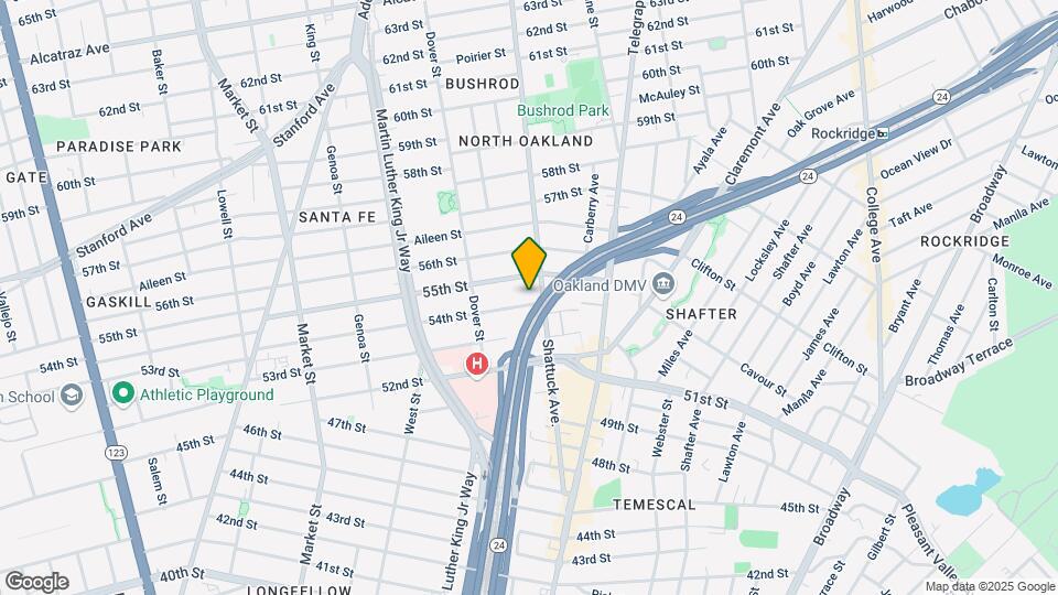 610-612 54th St Mapa y Detalles de la Ubicación