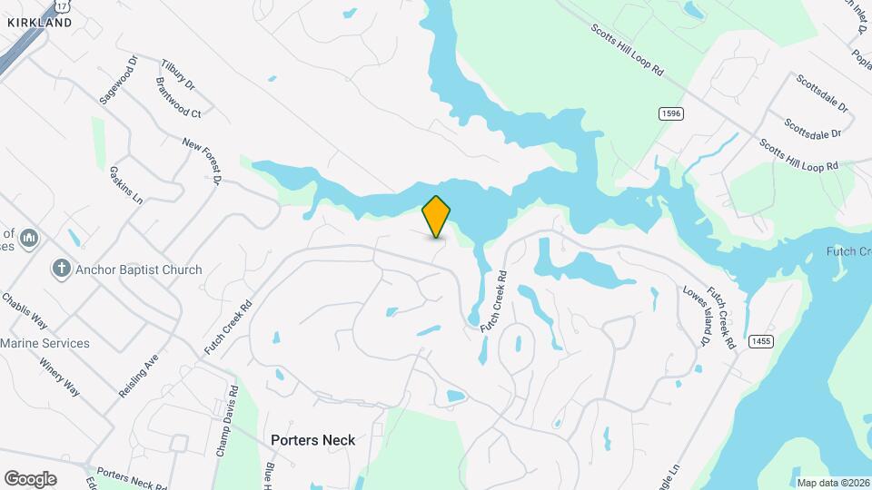 1016 Creekside Ln Map and Location Details