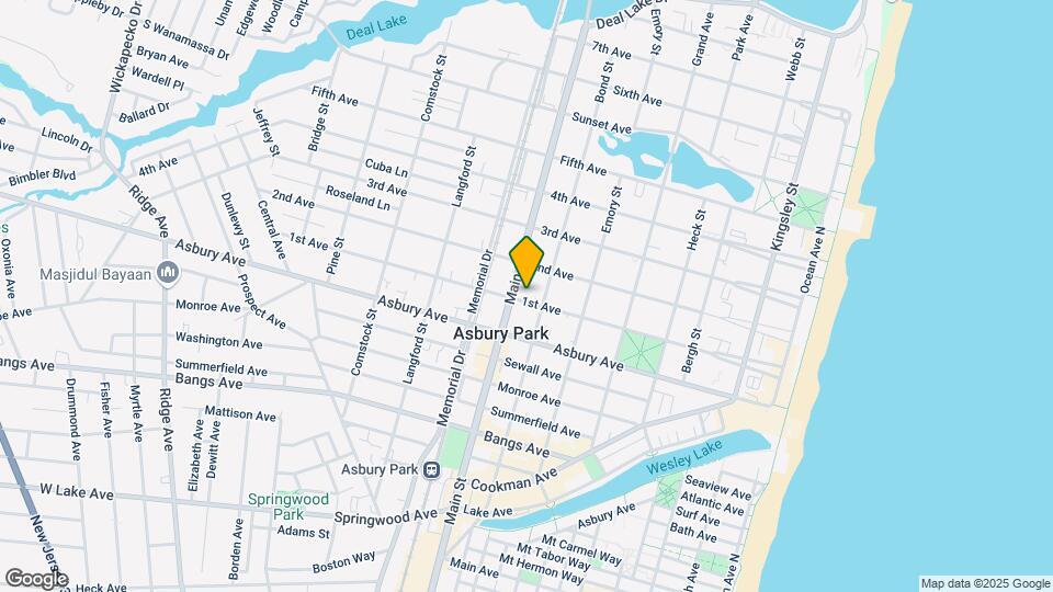 707 1st Ave Map and Location Details