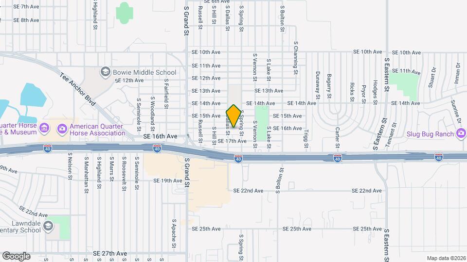 3904 SE 16th Ave Map and Location Details