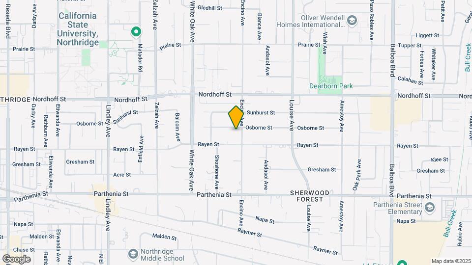 17512 Osborne St Mapa y Detalles de la Ubicación