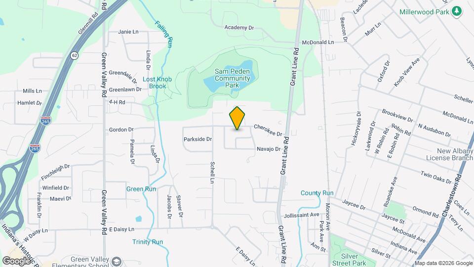 2717 Mohawk Dr Map and Location Details