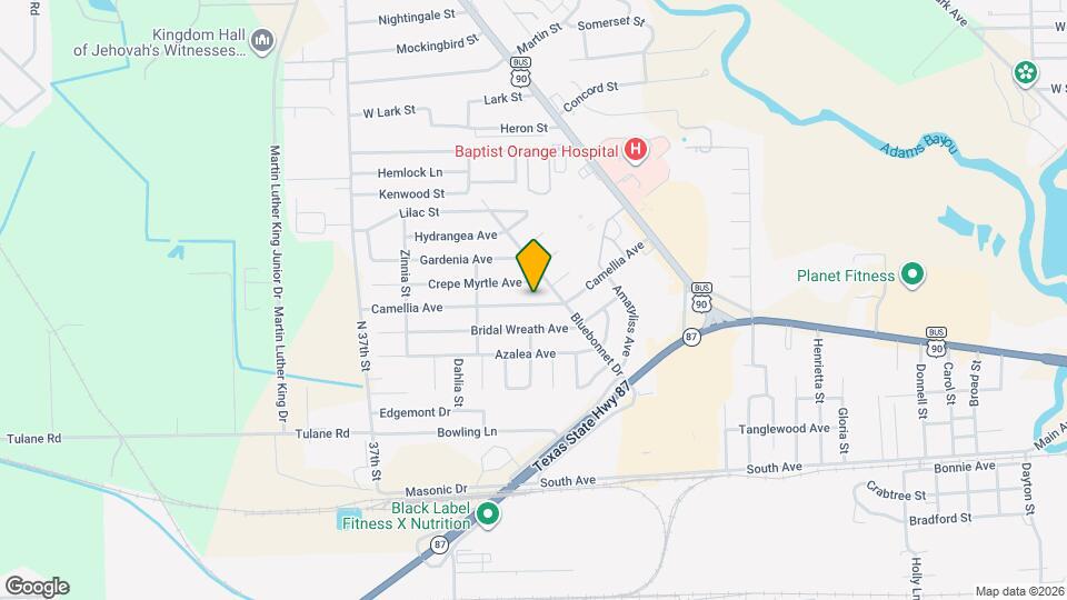 310 Camellia Ave Map and Location Details