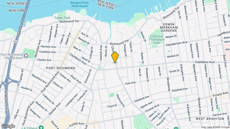 236 Clove Rd Map and Location Details