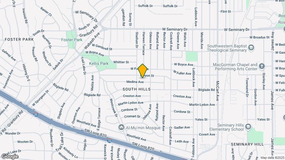 3300 Medina Avenue Map and Location Details