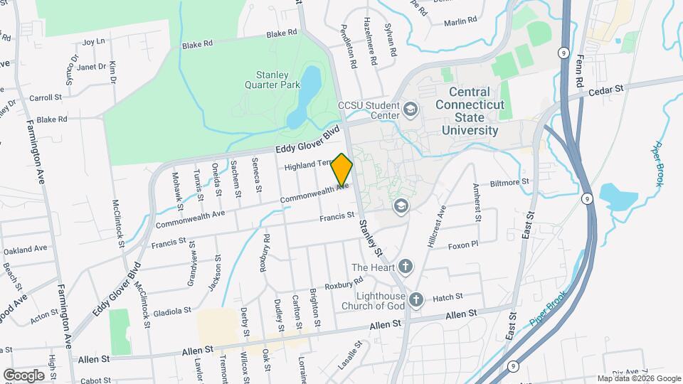 503 Commonwealth Ave Map and Location Details