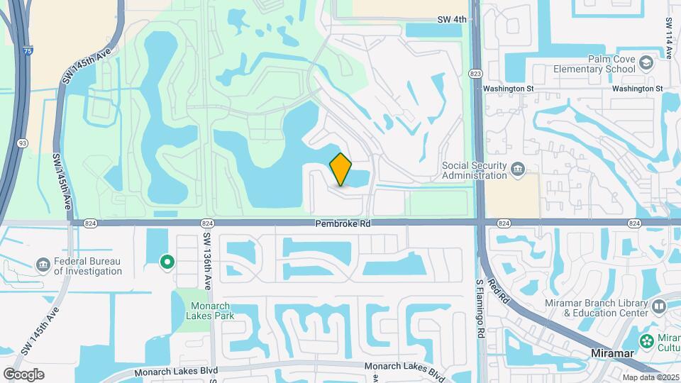13055 SW 15th Ct Map and Location Details