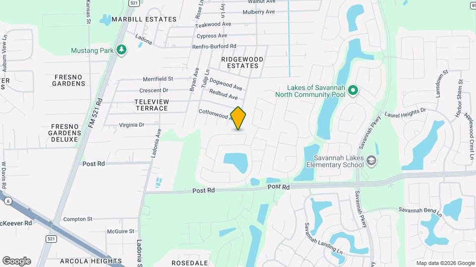 14427 Woodcott Warren Wy Map and Location Details