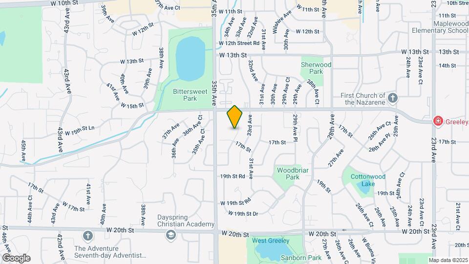 1635 34th Ave Mapa y Detalles de la Ubicación